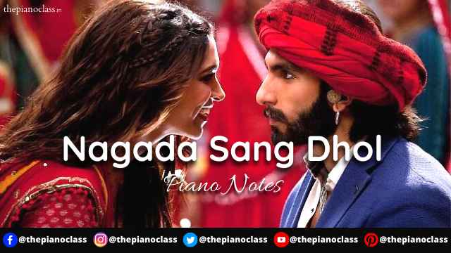 Nagada Sang Dhol Piano Notes - RamLeela