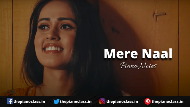 Mere Naal Piano Notes - Sukhpreet Kaur