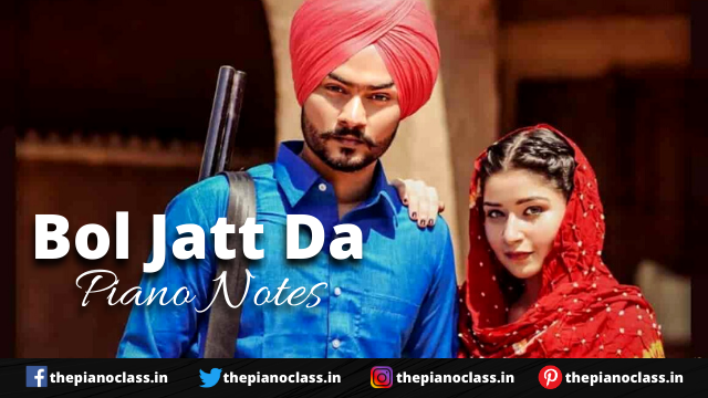 Bol Jatt Da Piano Notes - Himmat Sandhu