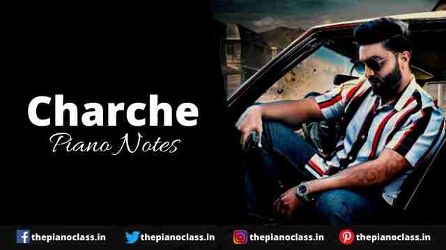Charche Piano Notes - Aarsh Benipal