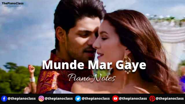 Munde Mar Gaye Piano Notes - Time To Dance