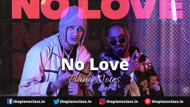 No Love Piano Notes - Emiway Bantai , Loka