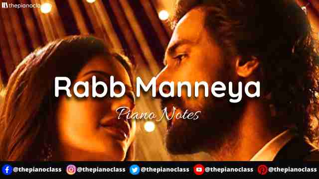 Rabb Manneya Piano Notes - Koi Jaane Na