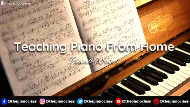 Teaching Piano From Home - Start With These 6 Steps