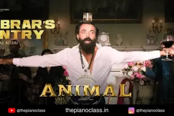 Animal Bobby Deol Entry BGM Piano Notes