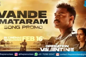 Vande Mataram Piano Notes - Operation Valentine